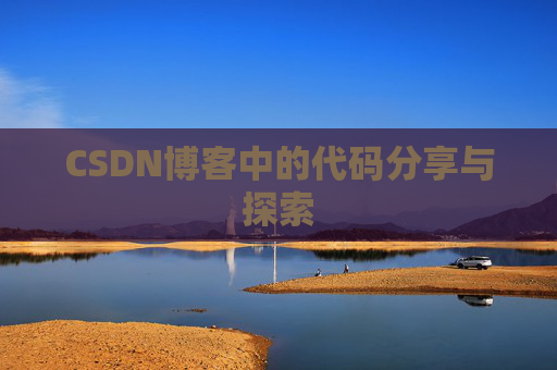 CSDN博客中的代码分享与探索 CSDN博客中的代码分享与探索